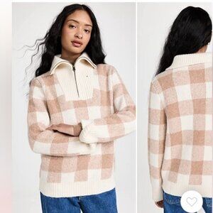 Faherty Saturday Pullover Sweater Yack and Alpaca Blend XS